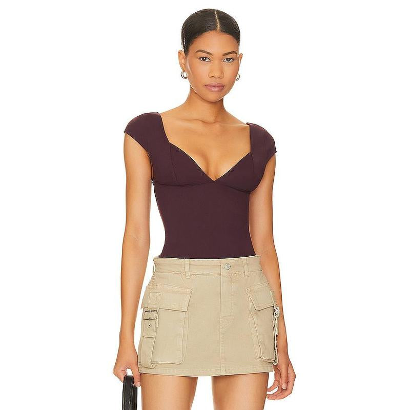 Free People Duo Corset Cami in Black